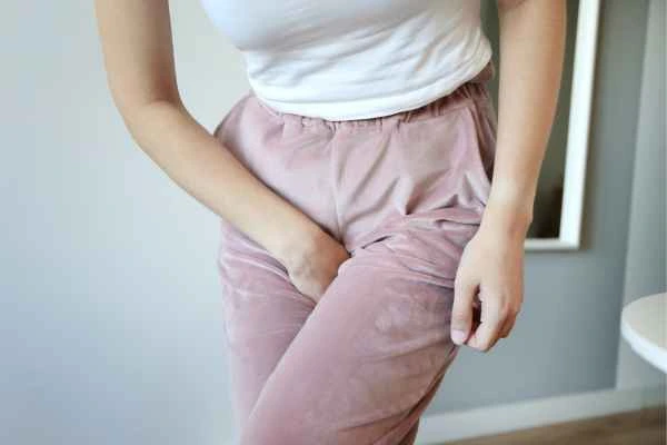 woman struggling with urine incontinence Shirley