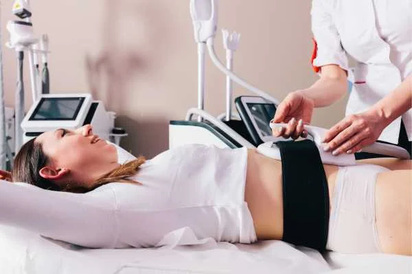 woman having body sculpting to help improve her body image and her mental health Shirley