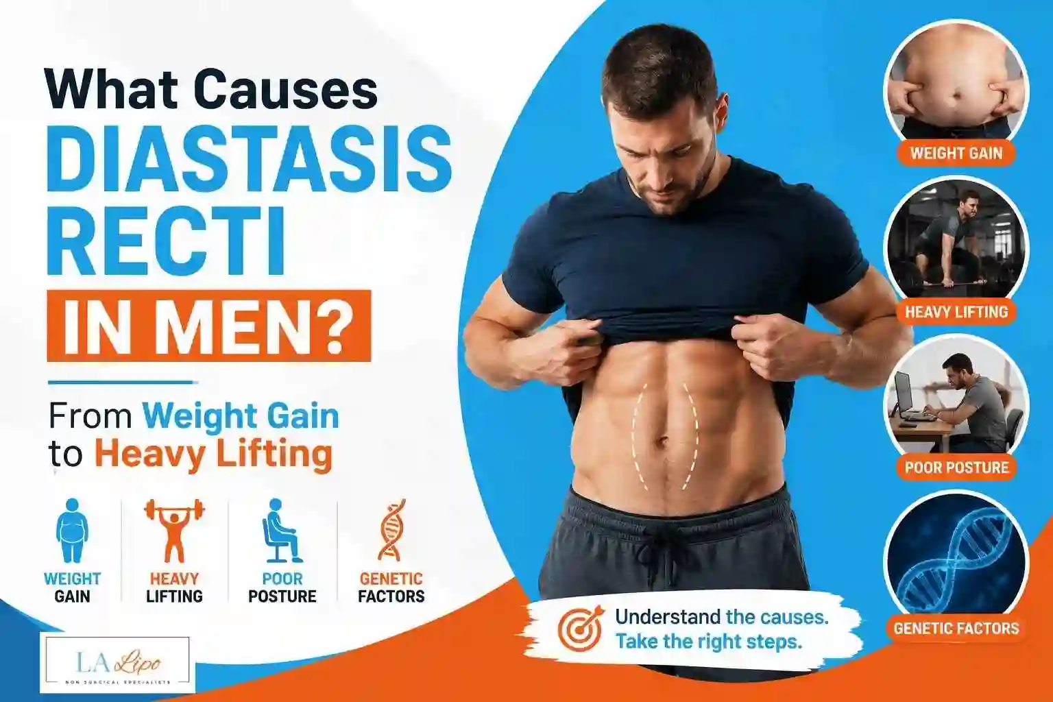 What Causes Diastasis Recti in Men? From Weight Gain to Heavy Lifting Shirley